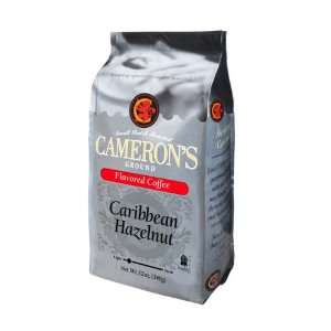 CAMERONS Whole Bean Coffee, Caribbean Hazelnut, 12 Ounce  