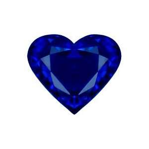   75cts Natural Genuine Loose Sapphire Heart Gemstone 