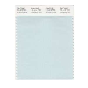  PANTONE SMART 12 4610X Color Swatch Card, Whispering Blue 