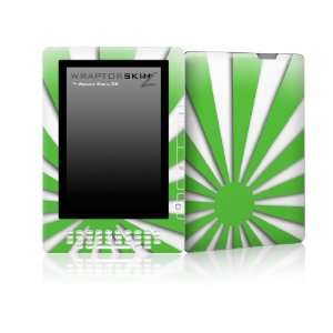  Skin for  Kindle DX   Rising Sun Japanese Green by 