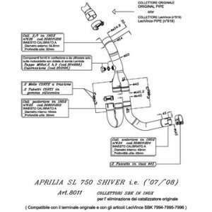   Part# 8026 SBK Link Pipe Eliminates The Kat Exhaust Automotive