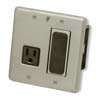   Panamax MIW POWER PRO PFP Power Outlet Faceplate   Silver Electronics