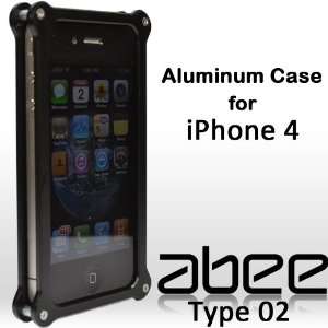  Abee Aluminum Type 02 iPhone Case   Black Cell Phones 
