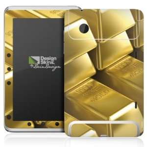  Design Skins for HTC Flyer   Gold Bars Design Folie Electronics