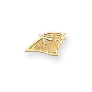  14k NFL Carolina Panthers Earrings   JewelryWeb Jewelry