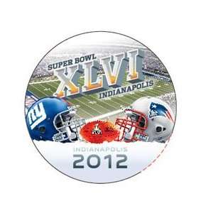  Super Bowl 46 XLVI NY New York Giants vs New England 