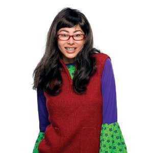  51670 Ugly Betty Wig, Glasses & Fake Braces Teeth Toys 