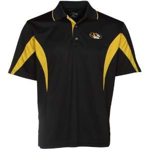  Mizzou Tigers Golf Shirts  PGA TOUR Missouri Tigers Black 