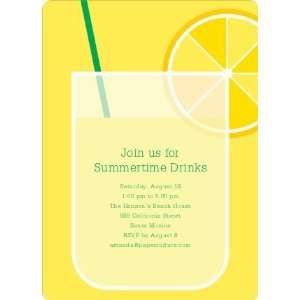  Lemonade Stand Party Invitations