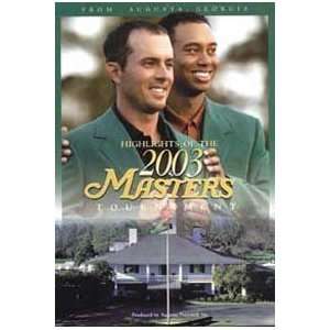  Dvd 2003 Masters   Golf Multimedia