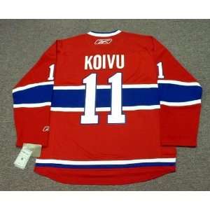  SAKU KOIVU Montreal Canadiens REEBOK RBK Premier Home NHL 
