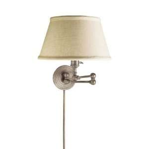 Visual Comfort SL2920AN/SLG AN Antique Nickel with SLG Shade Studio 1