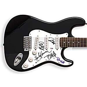  Tesla Autographed Signed Guitar & Proof 