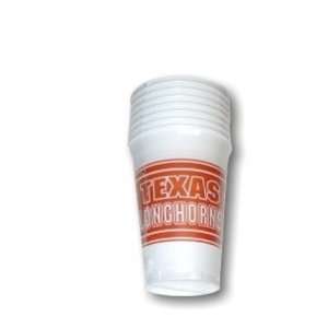  University of Texas Longhorns   Plastic Cups Sports 