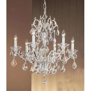 By Classic Lighting   Via Firenze Collection Swarovski Spectra Crystal 