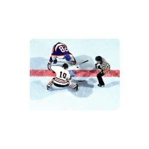    Brand New Hockey Mouse Pad Face Off Great Gift 