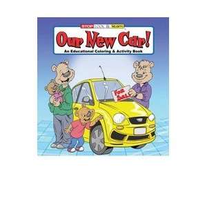  0574    OUR NEW CAR COLORING AND ACTIVITY BOOK Toys 