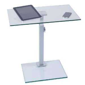  Glass and Aluminum Laptop Stand by Tier One Design