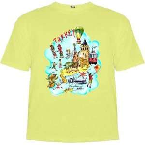  Kids T Shirt   Turkey Cartoon Style (2 3 years)