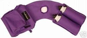  PURPLE HORN BAG SADDLE TRAIL RIDING WITH 2 WATER BOTTLE 