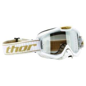    Thor Ally Goggles , Color White/Gold 2601 0833 Automotive