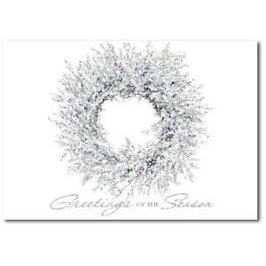  Birchcraft Studios 0936 Glittering Wreath   Silver Lined 