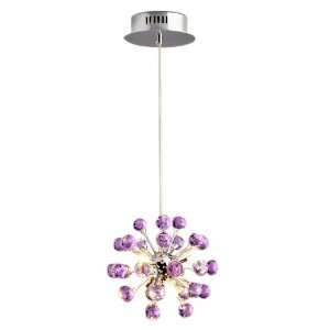   Shape K9 Crystal Pendant Purple (0942 98004 D 6P)