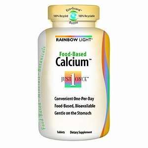  Rainbow Light Food Based Calcium 180 Tablets Health 