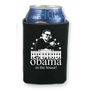  Barack Obama   Obama In The House   Can Cooler Koozie 