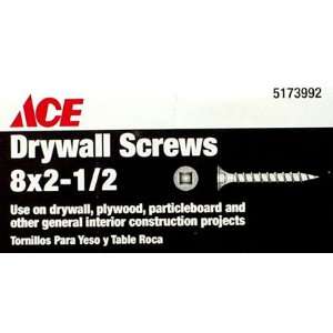  ACE TRADING   SCREWS 100322 ACE DRYWALL SCREW 8X2.5 1 