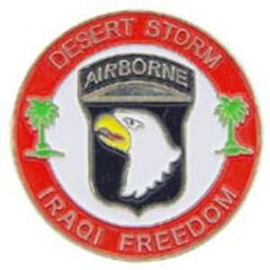  U.S. Army 101st Airborne Iraqi Freedom Pin 1 Arts 