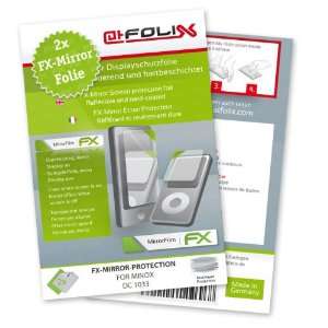com 2 x atFoliX FX Mirror Stylish screen protector for Minox DC 1033 