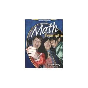  Math Triumphs Foundations for Algebra 1 Teacher Edition 