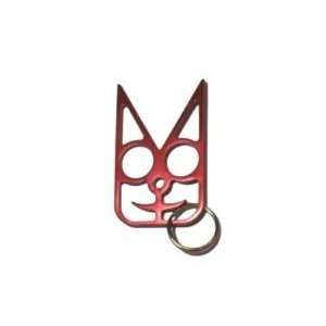  Safety Cat Womens Self Defense Keychain   Red Sports 
