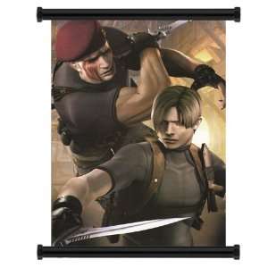  Resident Evil 4 Game Fabric Wall Scroll Poster (31 x 42 