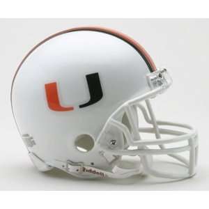   Mini Replica Helmet University of Miami Hurricanes