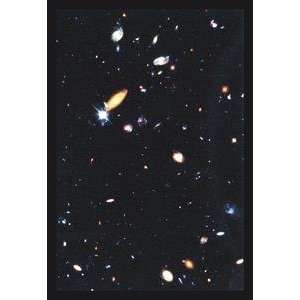  Vintage Art Hubble Deep Field   10703 0