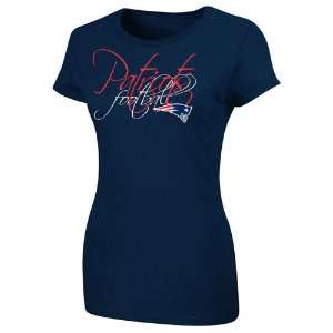  New England Patriots Womens Franchise Fit T Shirt Sports 