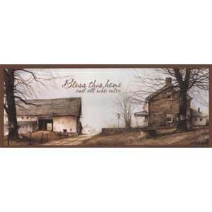    Bless This Home   Poster by John Rossini (10x4)