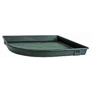 Camco 11486 24 Inch ID 3 Inch Deep Corner Plastic Drain Pan with CPVC 