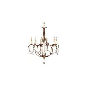 Crystal Light Chandelier, Small Currey In A Hurry by Currey & Co. 9880