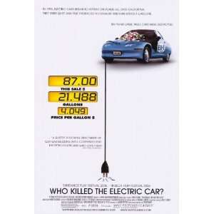  Who Killed the Electric Car (2006) 27 x 40 Movie Poster 