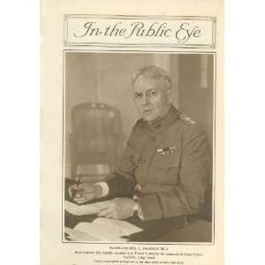  1918 Print Major General J Franklin Bell 