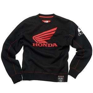  One Industries Honda Pit Crew Sweatshirt   Large/Black 