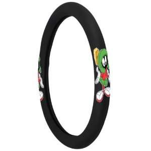 1pc Looney Tunes Marvin the Martian Alien Steering Wheel Cover for Car 