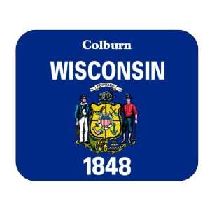  US State Flag   Colburn, Wisconsin (WI) Mouse Pad 
