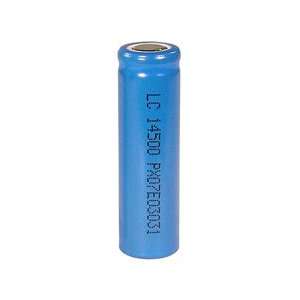 Li ion 14500 Cylindrical Rechargeable Cell 3.7V 750mAh (AA size, 2 