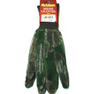  Allen Mesh Gloves Camo Large 1472 