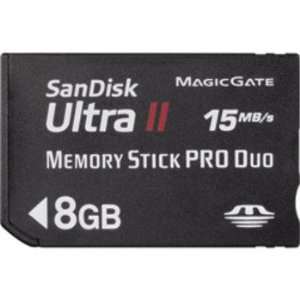  502026 8Gb Ultra Ii memory Stick Pro Duo memo Case Pack 1 