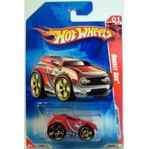  2010 Hot Wheels 205/240 Rocket Box Red 164 Toys & Games